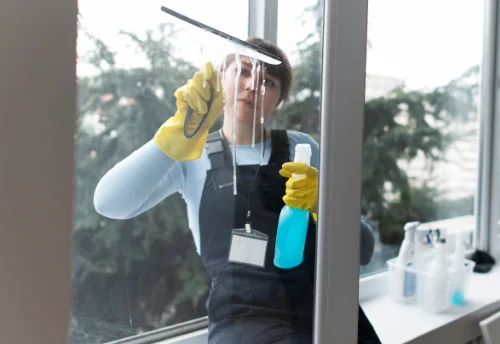 Nettoyage de vitres intérieures et extérieures à Tournemire